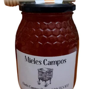BOTE MIEL 1 KILO + CUCHARA
